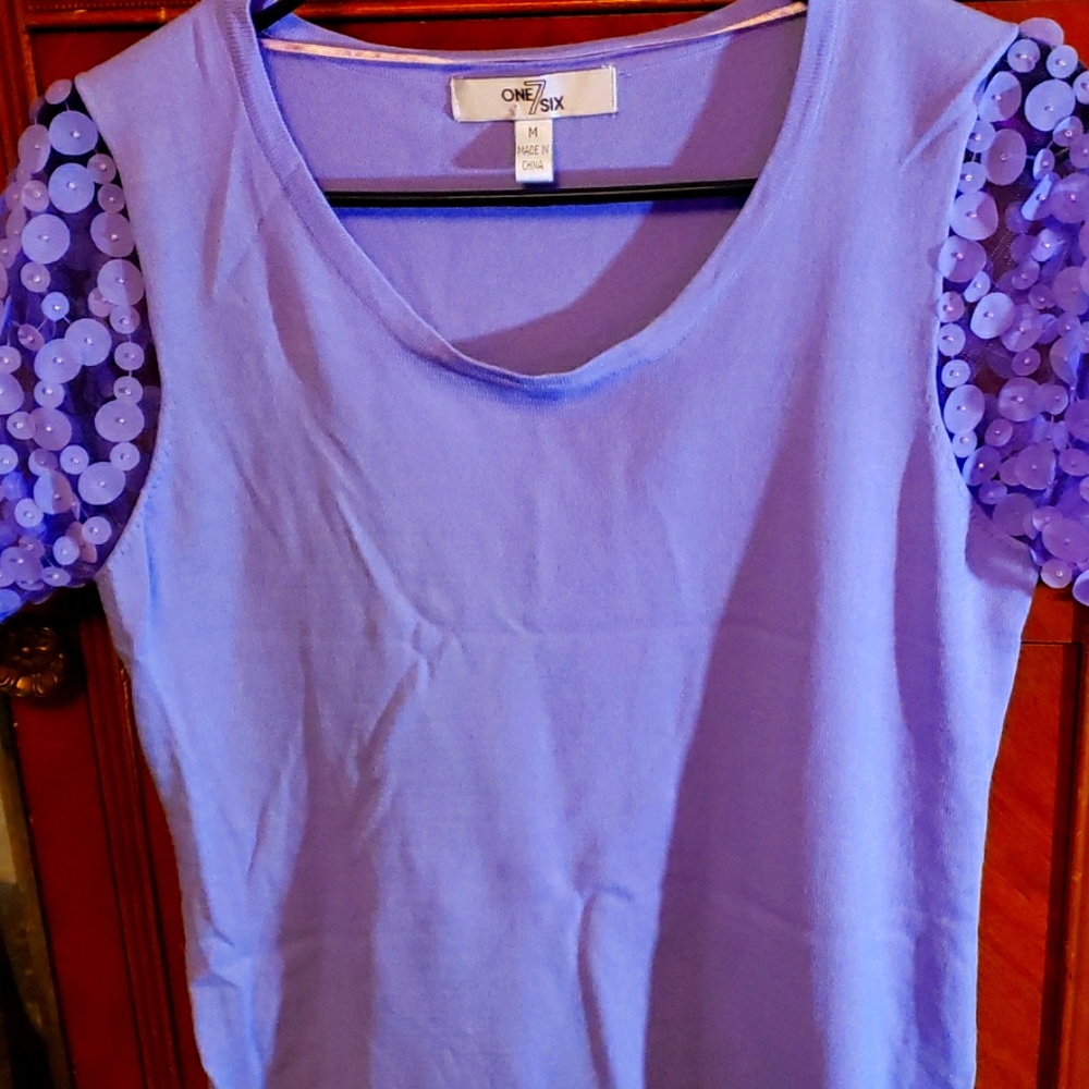 Purple t-shirt